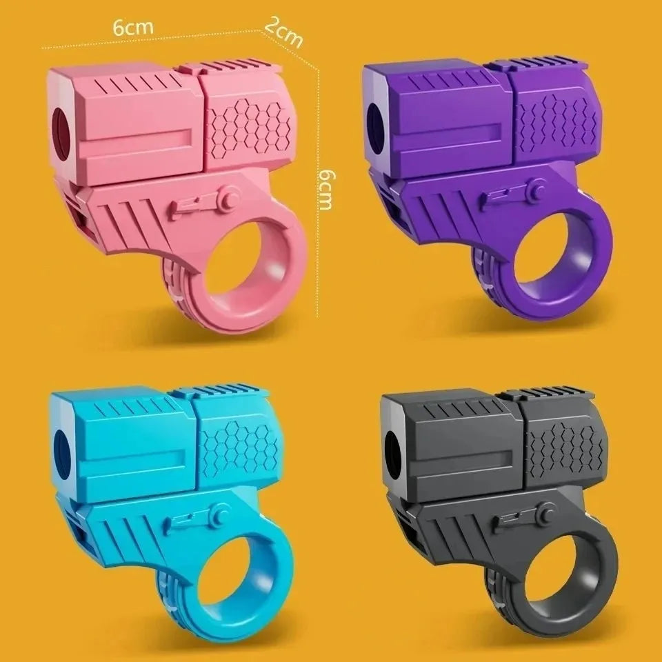 Mini Fidget Toy Gun Keychain